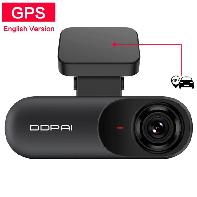 DDPAI Mola N3 Pro Dual Dash Camera Driving Vehicle Cam GPS Auto Video DVR 2K 1600P HD Car Recorder