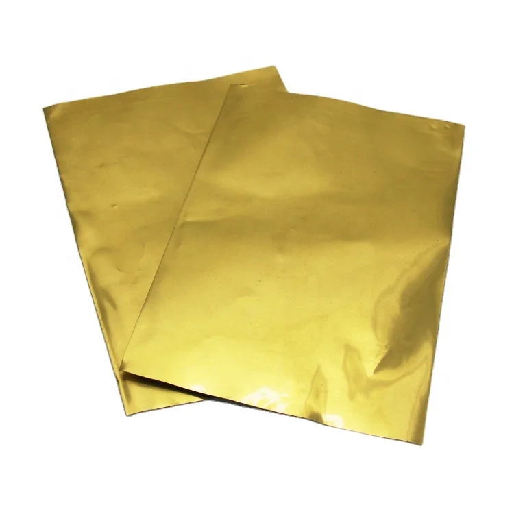 Golden coated aluminum foil laminated paper for chocolate packing