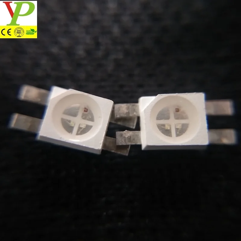 Free samples SMD 6028 RGB LED diode for mechanical keyboard light