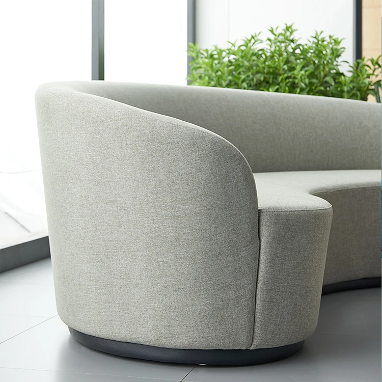 
New arrival Modern European Style home furniture sofa set Fabric Comfortable Big Lobby Sofa 