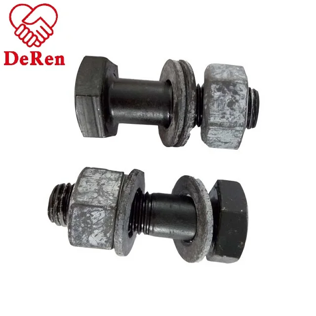 
Heavy hex bolt with nuts for steel structuralDIN6914/ DIN6915/DIN6916 