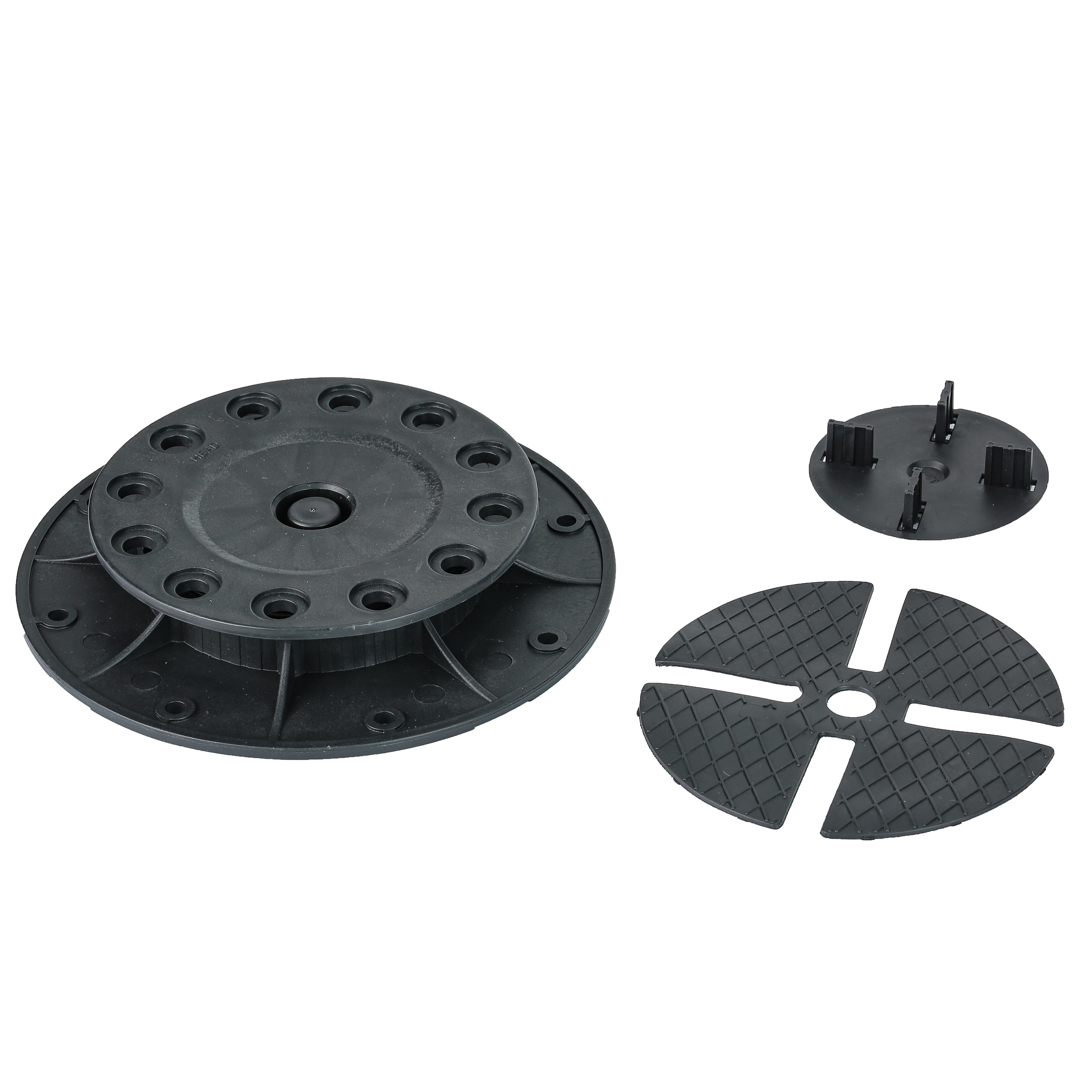 Регулируемые пластиковые ножки для террасной доски и брус и плитка (MB-T0-C 40 мм-65 мм)