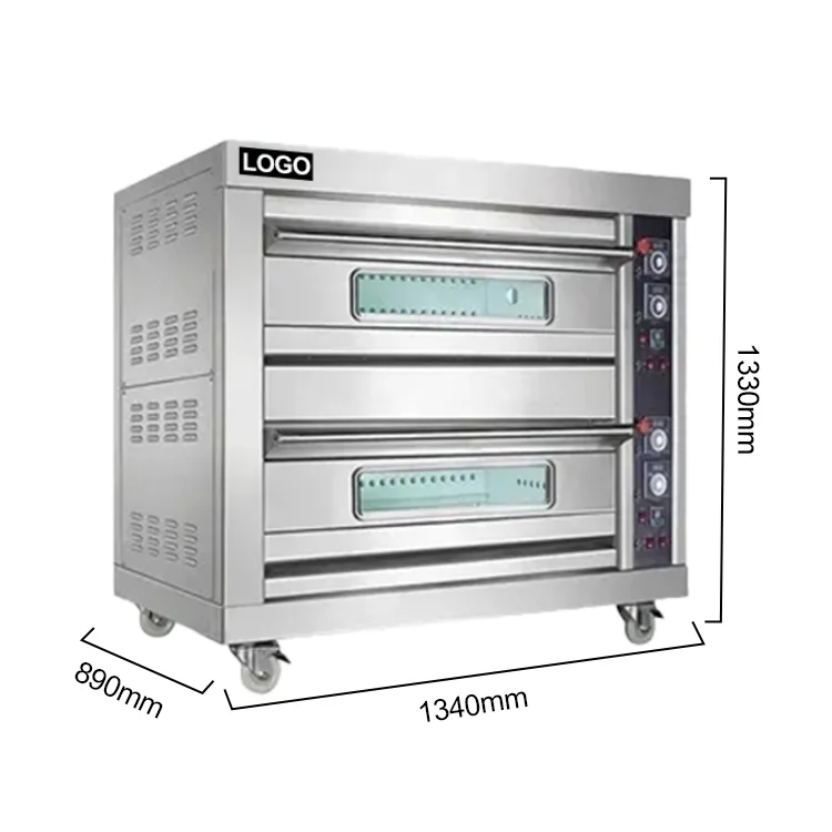 digital panel stainless steel for pizza industry commercial high quality the industry china wholesale industri deck oven
