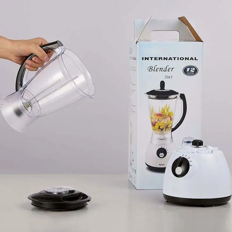 High Speed Japanese Commercial Blender Powerful Juicer And Quality Heavy Duty 2 In 1 Still Blinder Machine Smoothie