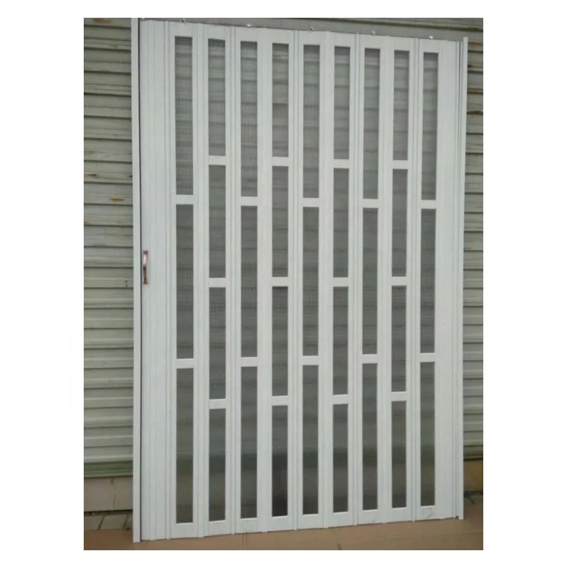 Easy Install Retractable PVC Folding Door For Home