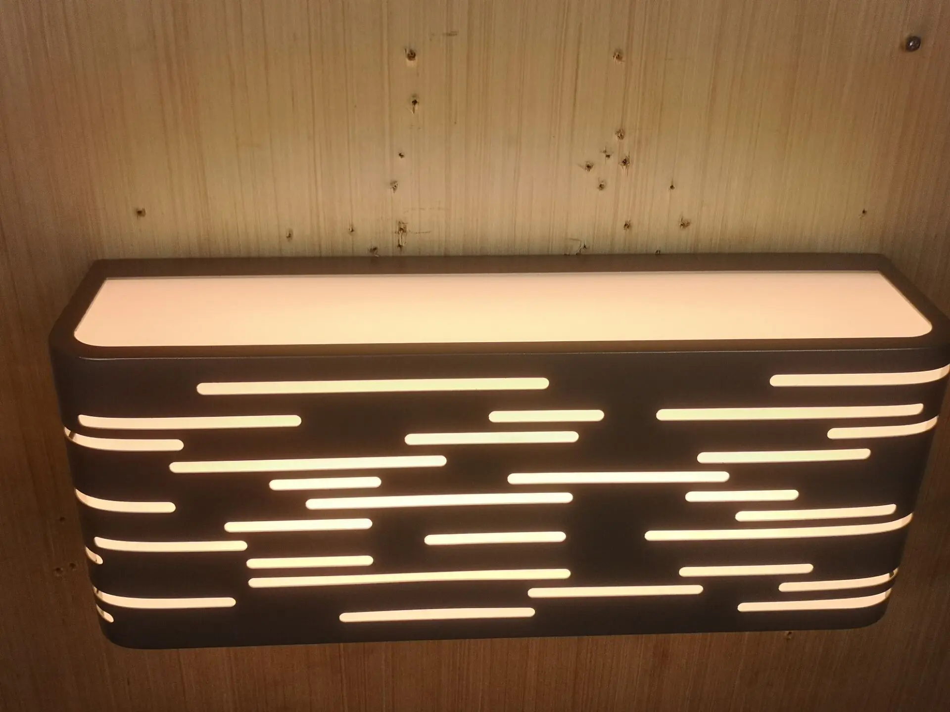 UL ETL IHG Holiday Inn Express Tiger Twinkle gloss Wall Mounted led light king queen headboard bedside sconce lamp