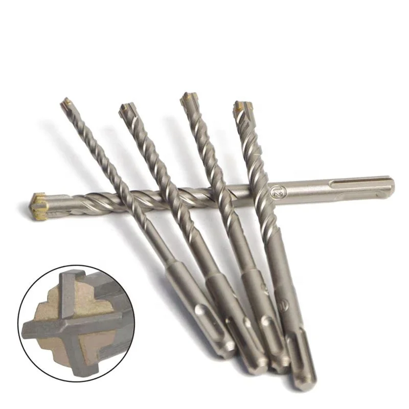 SDS Max Cross Head Hammer Drill Bits for Brick/Stone/Concrete Drilling