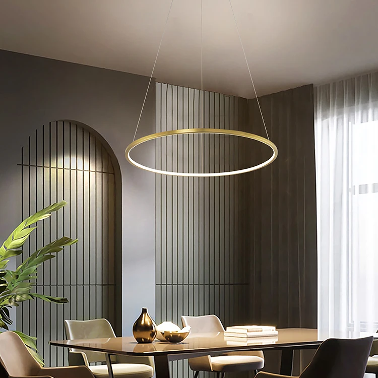 Wholesale Led Pendent Lamp Interior Office Bedroom Lighting Home Decorative Morden Led Chandelier