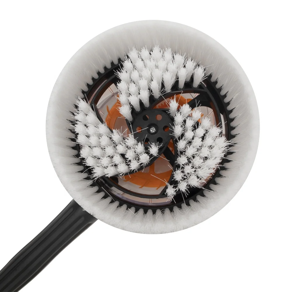 Car Wash Brush High Pressure Washer Accessories Rotary Wash Brush Water Cleaning Rotating Wash Brush