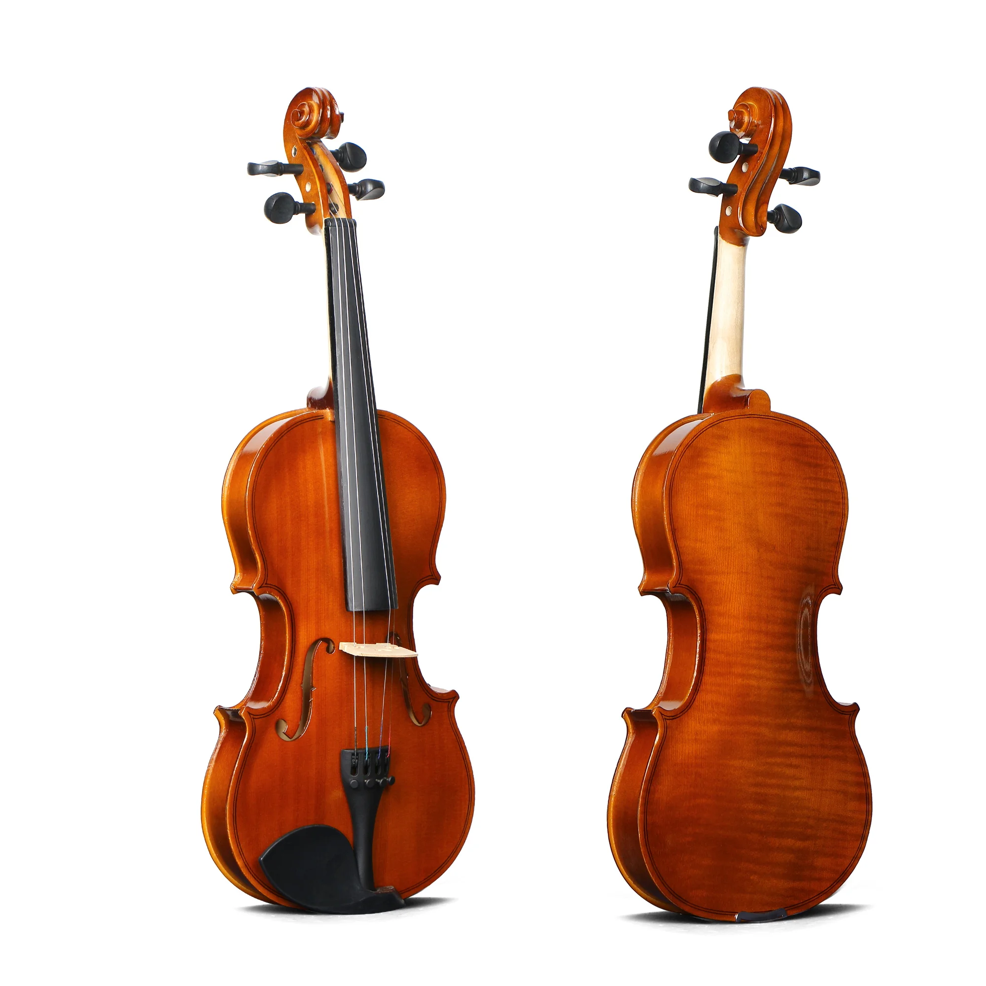 Deviser Factory Custom V-30 MA Violin Set with Wood Bow Spruce Face Maple Back/Side Brazil Wood Bow for Sale
