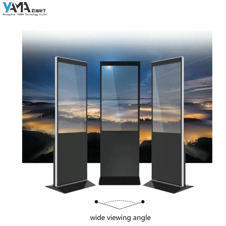 electronic signs 55 Inch Digital Interactive Kiosk Touch Screen Advertising Digital Information Kiosk Touch Screen Kiosk