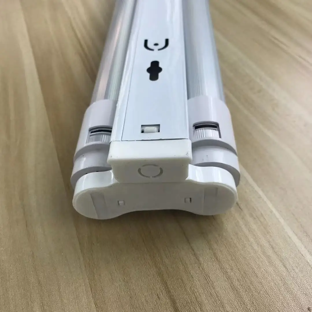 
New Style Single Holder Iron 2ft 3ft 4ft 8ft Lighting Led Fluorescent T8 LED Single double bracket base t8 G13 led tube holder 