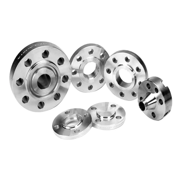 titanium alloy Corrosion Resistant ASTM A182 titanium Slip on Flange for Pipe Connections