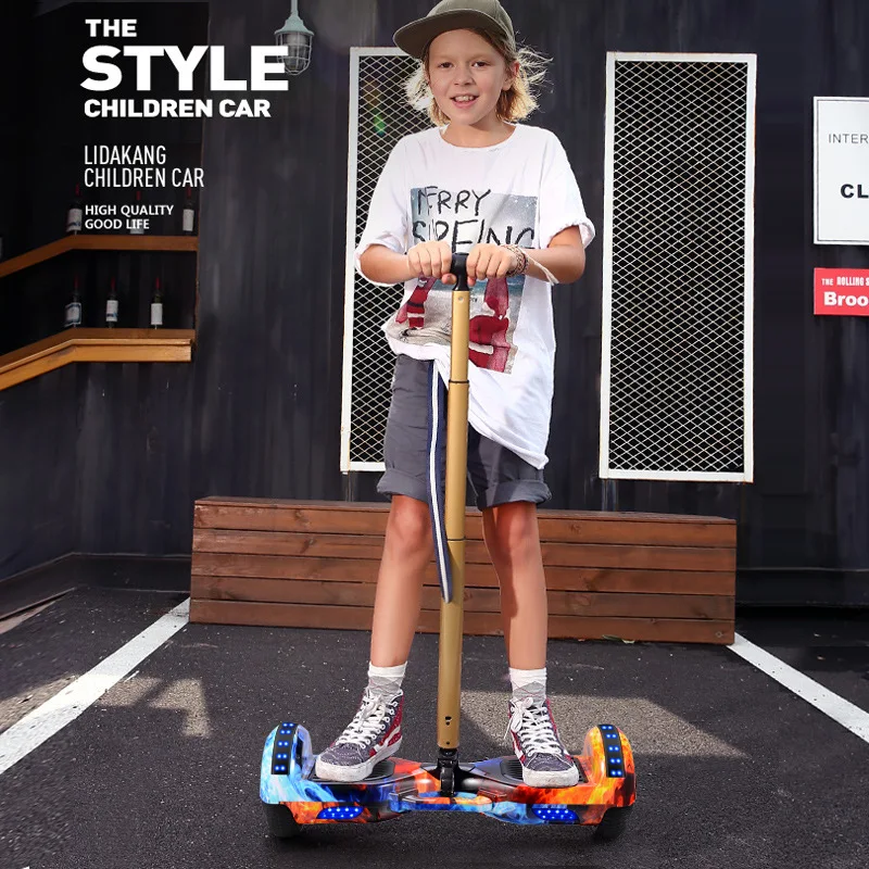 Hot selling colorful intelligent electric self balancing scooter for children aged 4-12 and adult two wheeled scooter