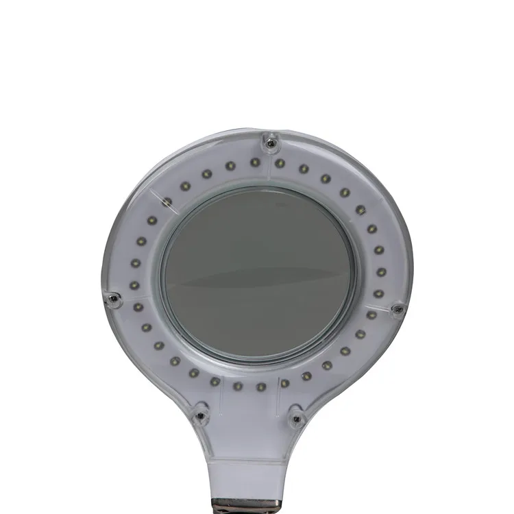 Best Selling Magnifying Glasses Lights Foldable Dimming Modes Power Supply Desk Magnifying Lamp