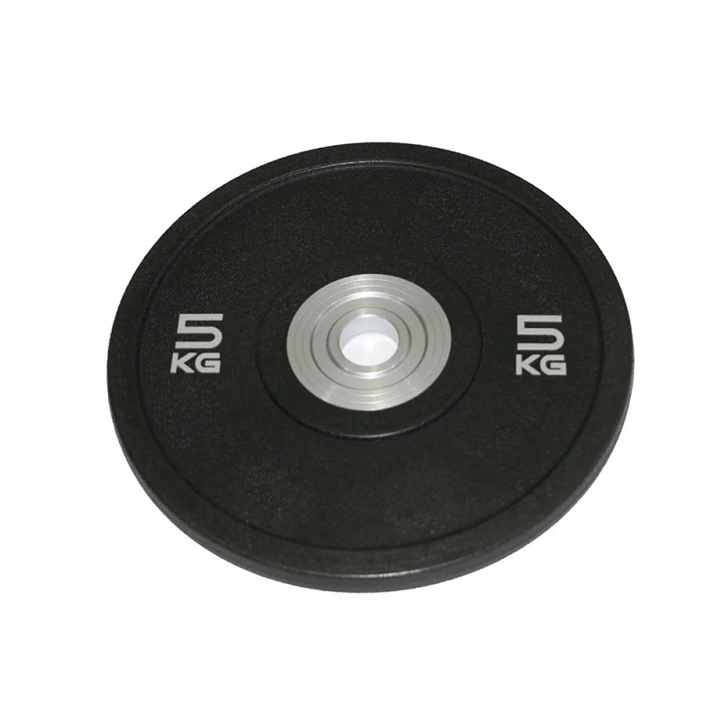 Competitive Workout Gym Weightlifting Plate Set 15kg to 50kg Rubber Bumper Discs 20kg Weight Discs Barbell Plate Bumper Weight