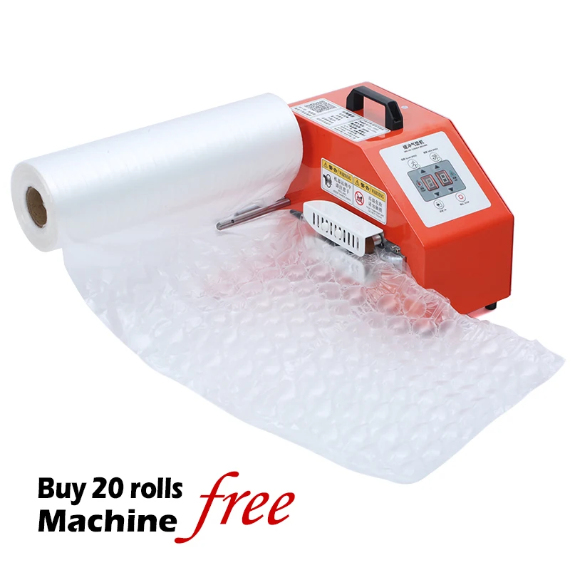 Protective Packaging Plastic Bubble Roll Wrap roll air bag cushion bubble packaging material Cushion