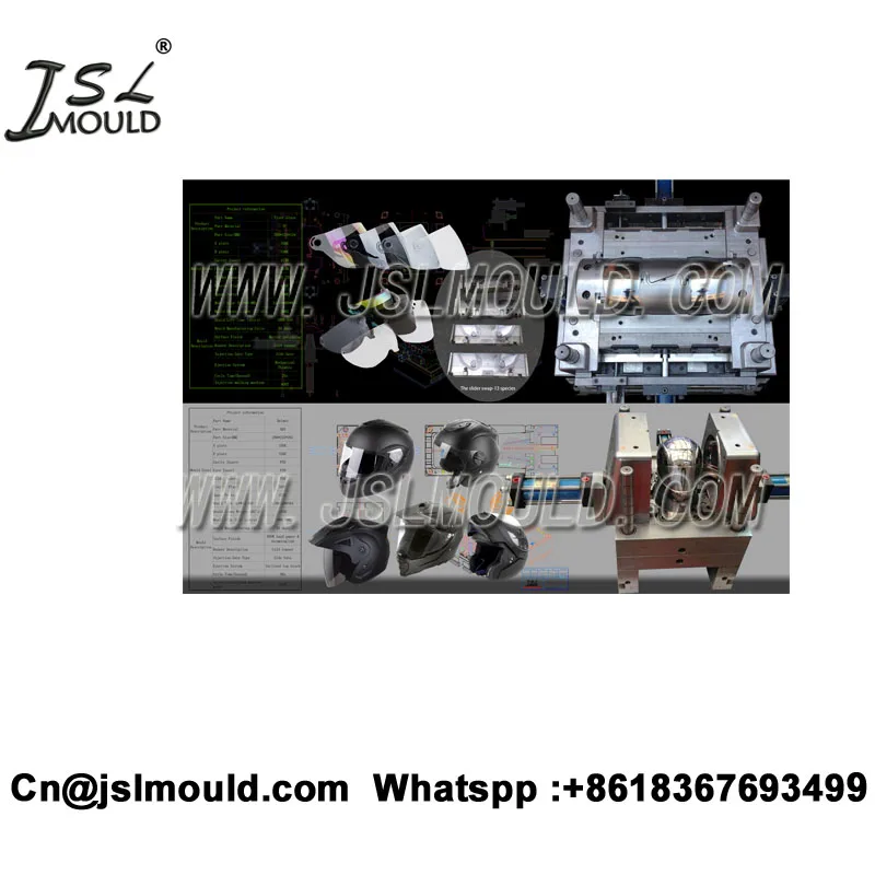 Quality Custom injection Motor cross Motorcycle Motorbike helmet mould manufacturer