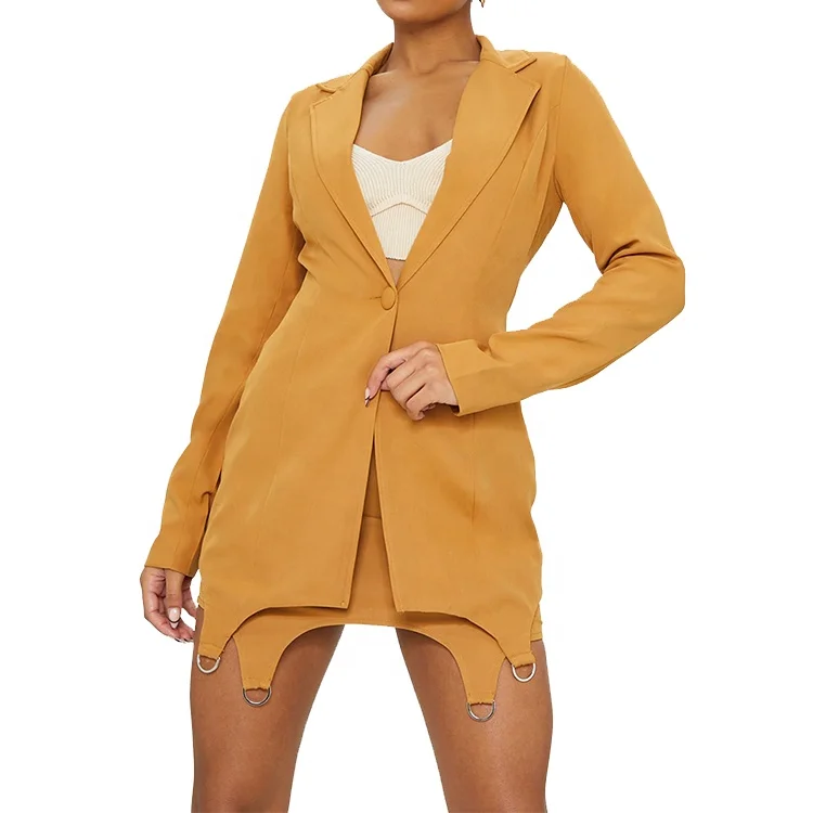 Модная женская спортивная куртка тканая по индивидуальному заказу Большого Размера кольцом на каждый день большие размеры блейзер