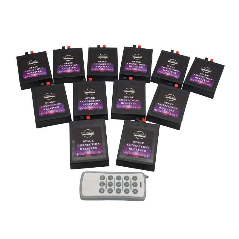 AN12 12 Cue receiver wireless remote control celebration fireworks balloon igniter firework pyrotechnic firing system