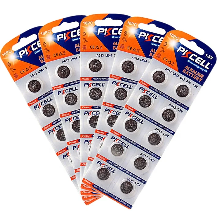 Customizable battery with best price and high quality 0%hg button cell ag13 lr44 a76 alkaline coin battery for watch