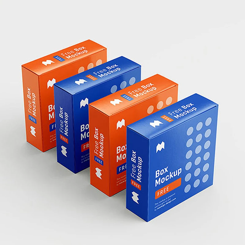 Custom Eco Friendly Double Side product perfume box printing small color Card box packaging boxes for small business