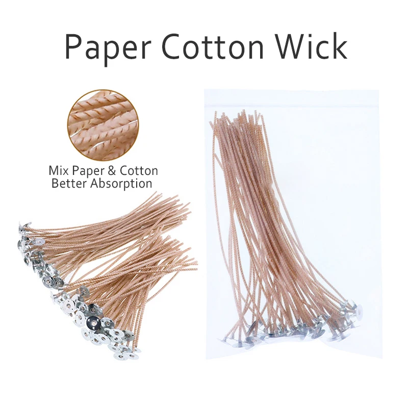 wood wick candle large candle wick sticker tabs wick setter