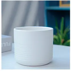 Настольная лампа в поперечную полоску дизайн керамический цветочный горшок для суккулентов