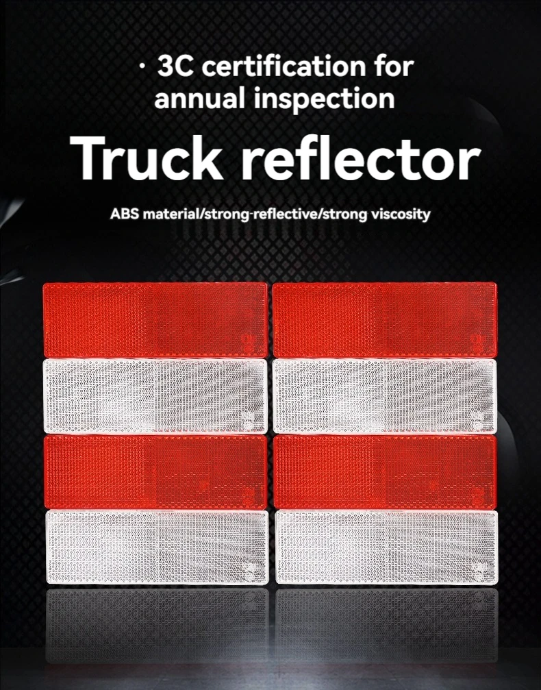 Reflective Plate Sticker Car Plastic Reflective Reflector Night Waterproof Adhesive IP68 Hazard Warning Reflective Tapes