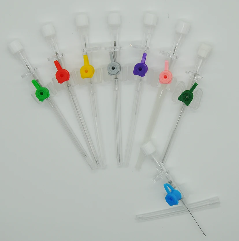 Medical butterfly type 26g  intravenous catheter  iv cannula with injection port