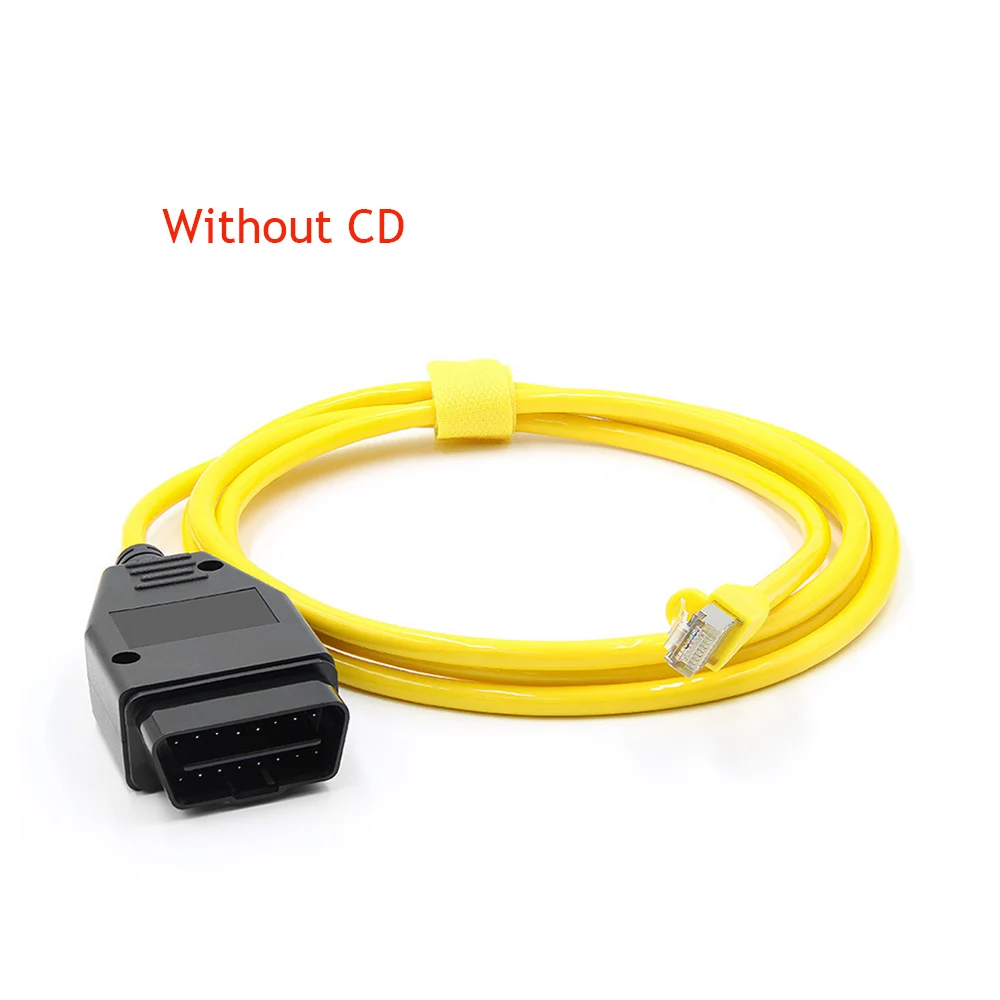 E-SYS ENET cable for BMW F-series ICOM OBD2 Coding Diagnostic Cable Ethernet to ESYS Data OBDII Coding Hidden Data Tool