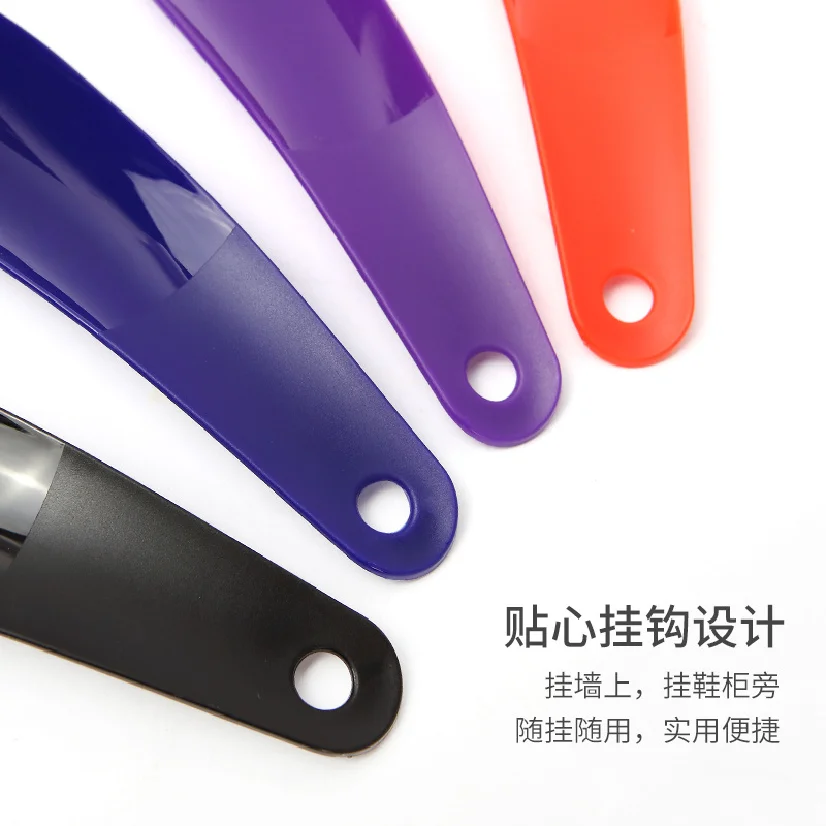 Wholesale Stock Small Plastic Shoehorn Convenient Travel and Home Daily Use Made from Horn Material