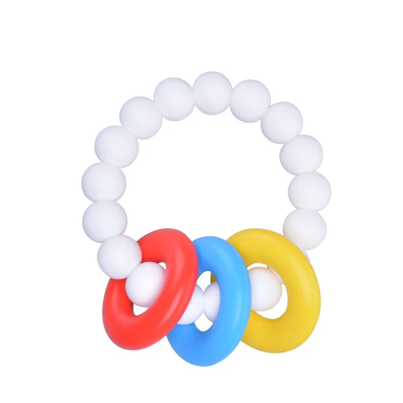 Высококачественные детские игрушки, детские молярные прутки, Детские Силиконовые Прорезыватели, браслеты, детские браслеты, прорезыватель, силиконовые прорезыватели, игрушки