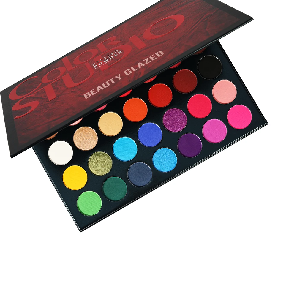  BEAUTY GLAZED тени для век 35 цветов макияж палитра теней мерцающие матовые стойкие с высоким