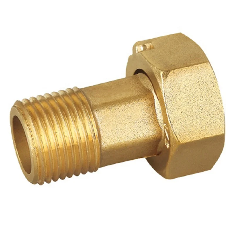 High quality sand blaster O-ring seal forged brass union elbow fitting