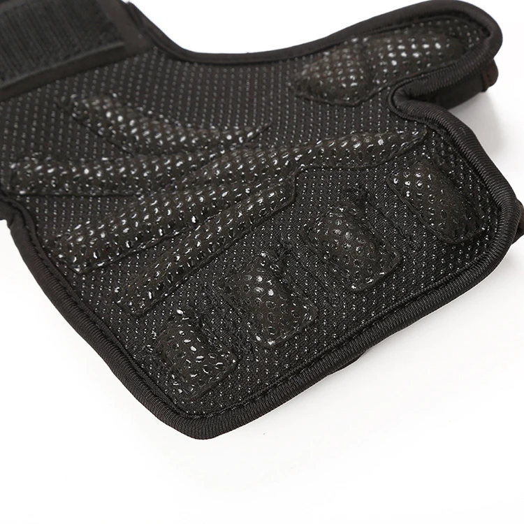 2 in 1 Gym Weight Lifting Gloves with Built In Wrist Wraps