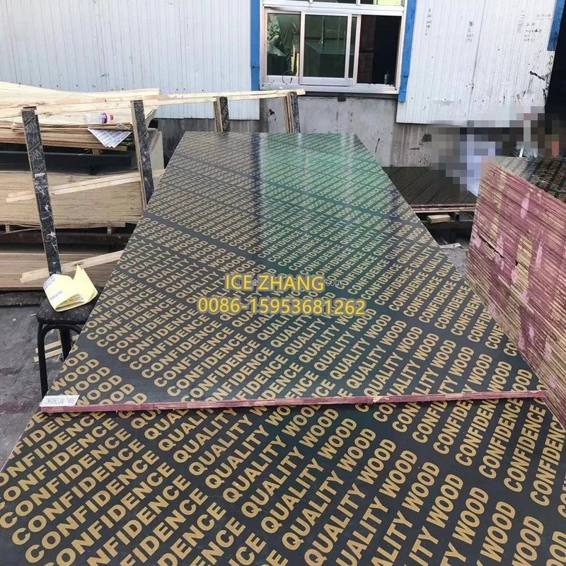 PHENOLIC WATERPROOF FILM FACED PLYWOOD 18MM CONCRETE FORMWORK SYSTEM BROWN FILM FACEDPLYWOOD
