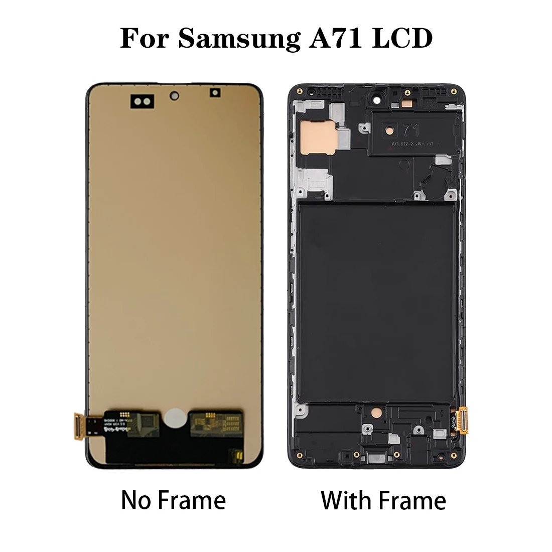 Замена для Samsung Galaxy A71 A715 A715F SM-A715F/DS сенсорный экран полный комплект аналого-цифрового преобразователя ЖК-дисплей в сборе с