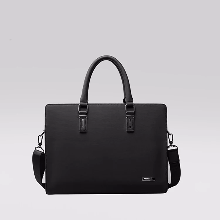 Genuine Leather Briefcase Hard Case Bags For Laptop Computer Waterproof Briefcase
