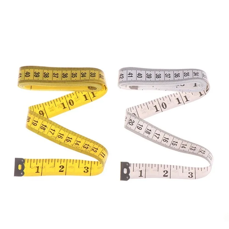 Custom Logo PVC Clothing Measure Tape CM/INCH 2CM Wide 150cm Length
