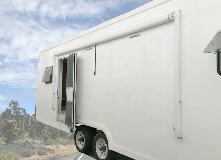 RV Caravan Motorhome Accessories Black and white, arbitrary bending, edge decoration, travel trailer wrap angle aluminum profile