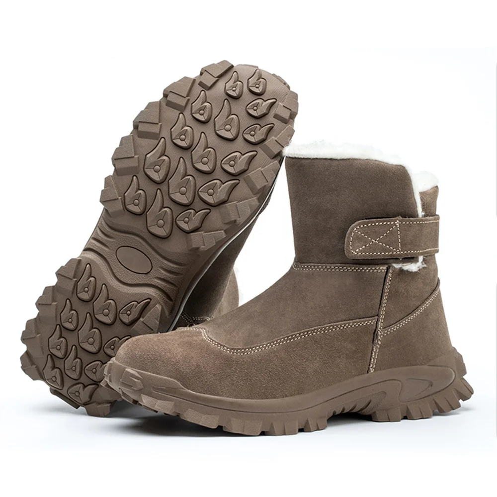 Wholesale Custom Oem Safty Shoes Men Durable Work Welding Boots for men Safety Shoes For Welder Botas De Seguridad Industrial