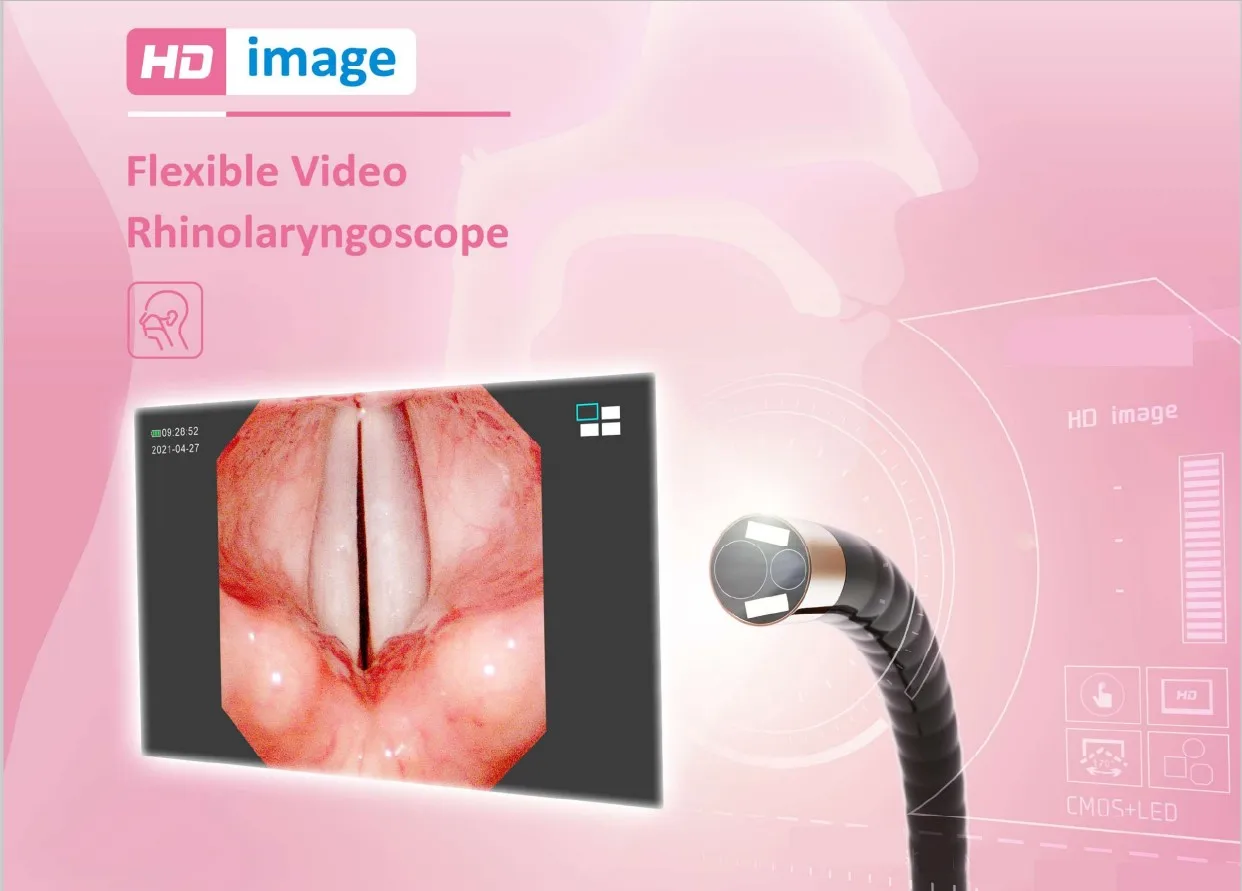 LTEF22A Cheap Price Digital Rhinolaryngoscope Hospital Flexible Video Rhinolaryngoscope For Medical