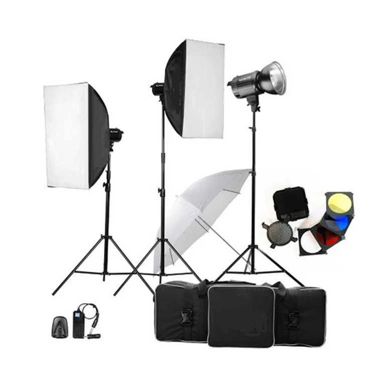 Photo studio accessories equipment set indoor photography studio softbox kit