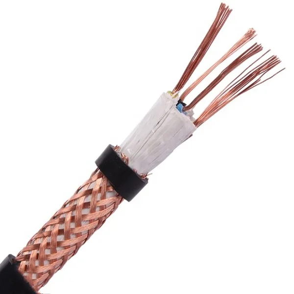 RVVP гибкие электрические кабели с медной оплеткой и алюминиевой фольгой