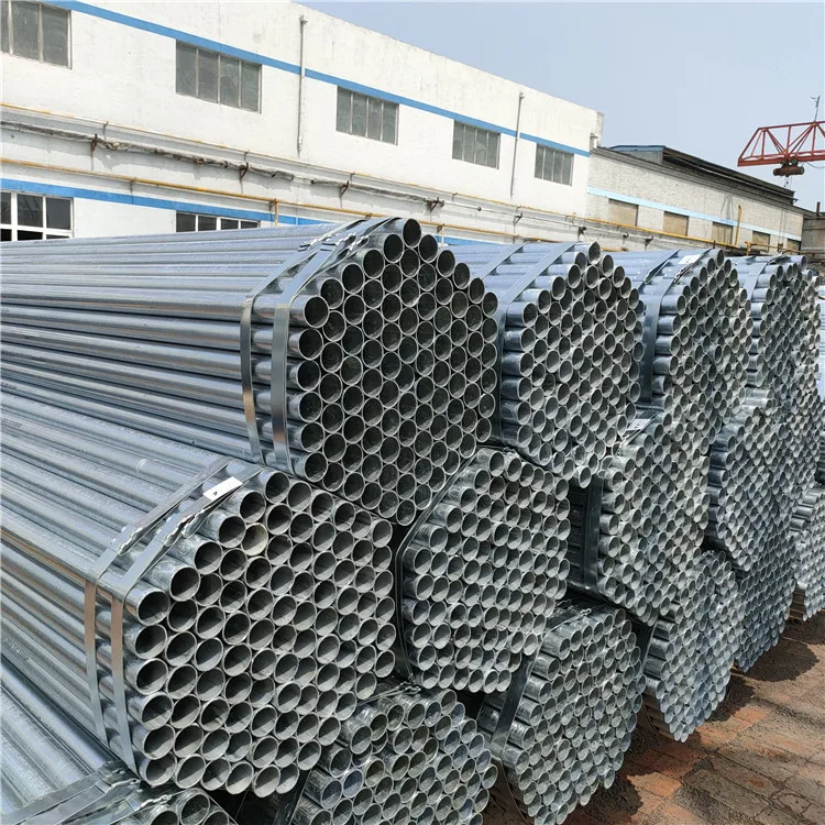 hot dip Galvanized steel pipe Gi pipe Pre galvanized steel tube for construction