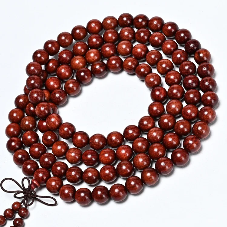 Cheap Natural Sandalwood Mens Wooden Bead Bracelet