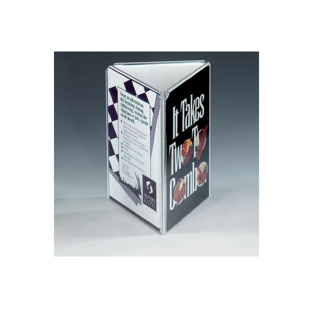  Sign Group A5 Black Acrylic Rotating Counter Top Display holder