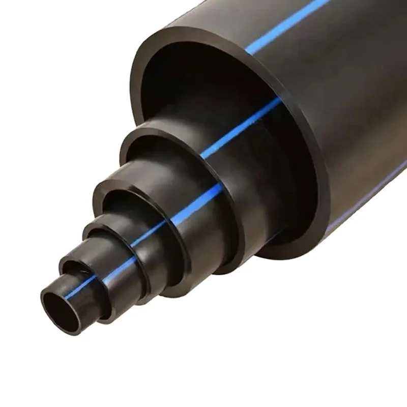 20mm to 1200mm Diameter Pe Pipe Hdpe Pn16 Polyethylene Plastic