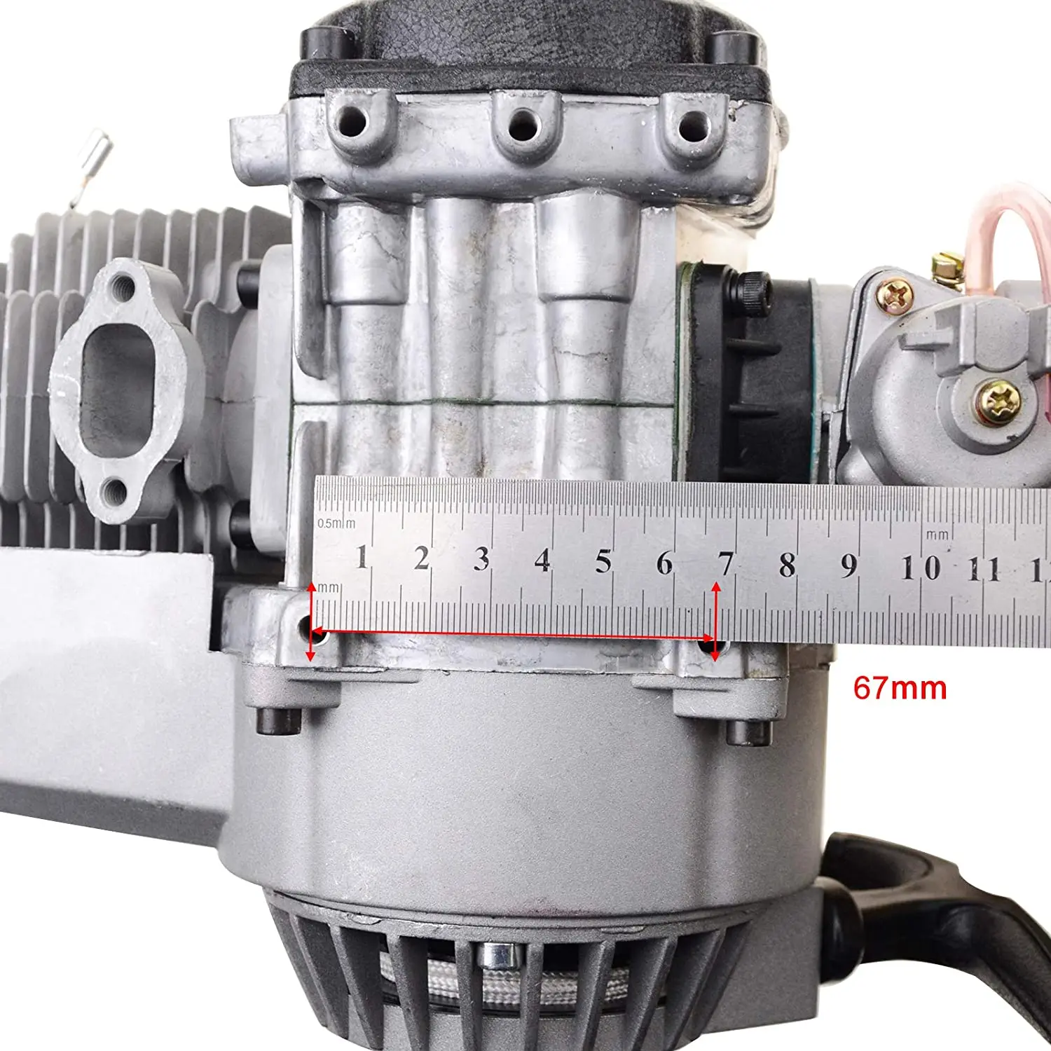  GOOFIT Complete 2 Stroke 49CC Engine Replacement For Mini Dirt Bike Small Off-Road Vehicle Sports Car Pocket ATV